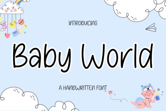 Baby World Font: Elevating Web Design with Graceful Script