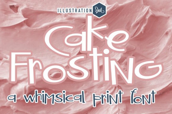 Cake Frosting: A Playful Script Font for Editorial Design