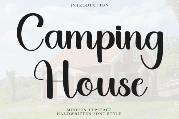 Camping House Font: A Warm Typeface for Social Campaigns