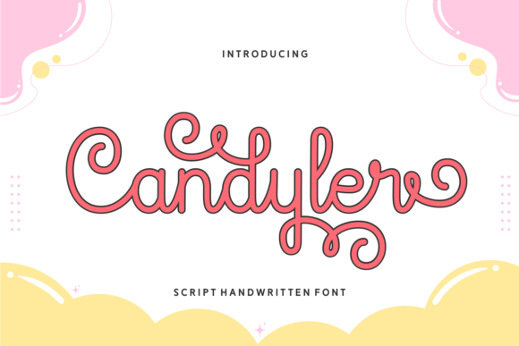 Candyler Font: Whimsical Script for Makers