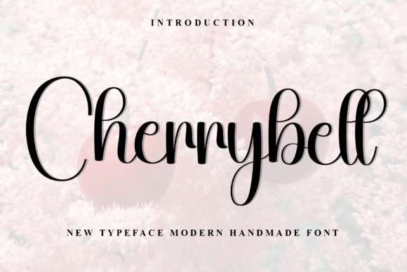 Cherrybell: A Festive Typeface for Digital Design