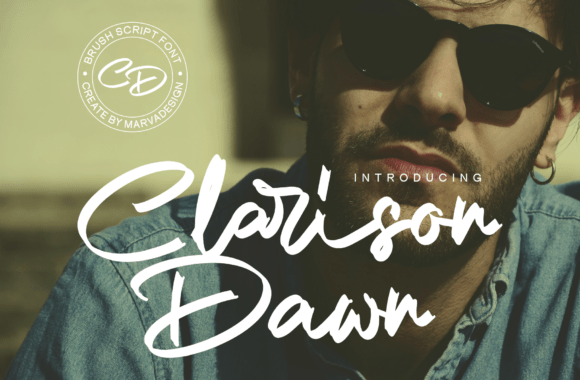 Clarison Dawn: A Brush Script Font for Modern Web Design