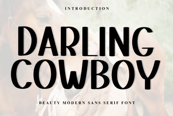 Darling Cowboy: A Festive Typeface for Holiday Marketing