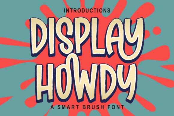 Display Howdy: A Bold Script Typeface for Editors