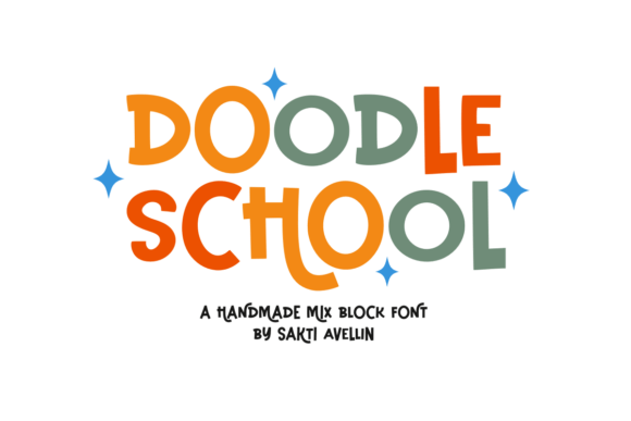 Doodle School: A Playful Handmade Font for Makers