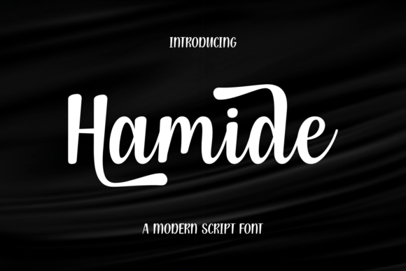 Hamide Font: A Modern Script for Web Design