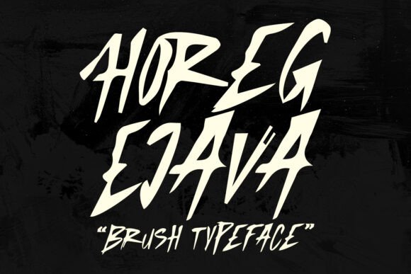 Horeg Ejava: A Bold Typeface for Editorial Impact
