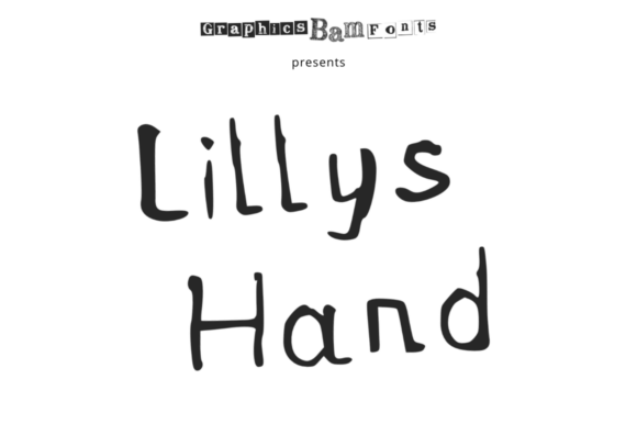 Lillys Hand: A Whimsical Typeface for Digital Charm