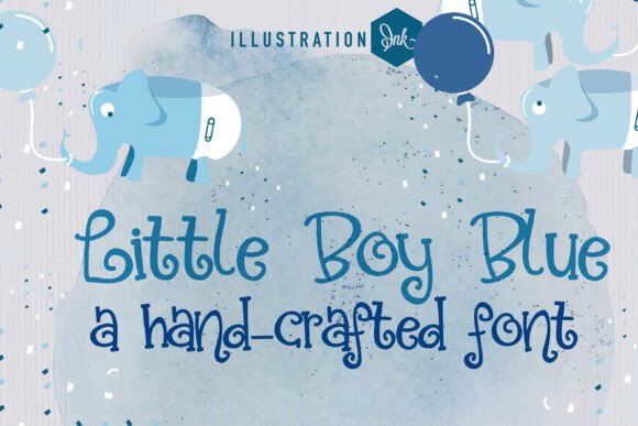 Little Boy Blue: A Whimsical Typeface for Clear Campaigns