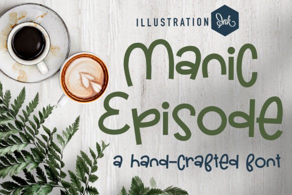 Manic Episode: A Playful Handwritten Font for Editorial Design