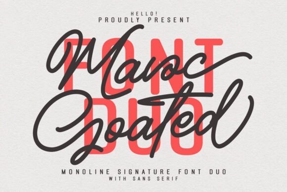Mavoc Goated Font: A Bold Script Duo for Branding