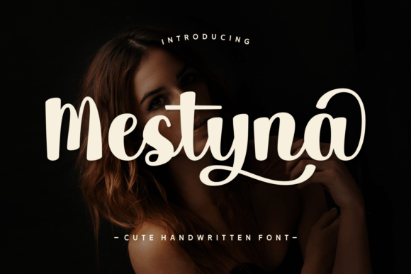 Mestyna: A Handwritten Font for Makers