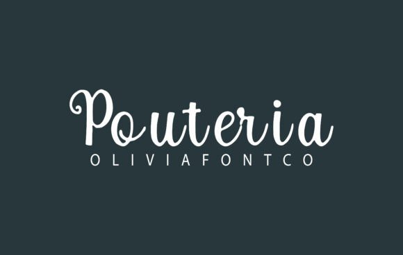 Pouteria: A Handwritten Font for Authentic Branding