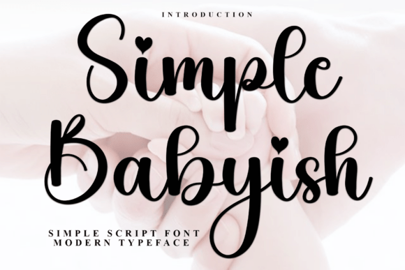 Simple Babyish: A Festive Typeface for Holiday Branding