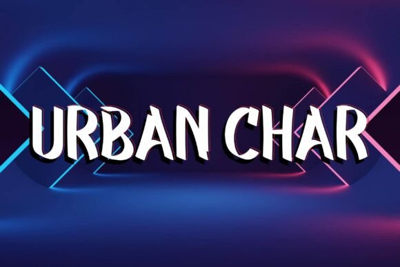 Urban Char: A Bold Typeface for Modern Branding